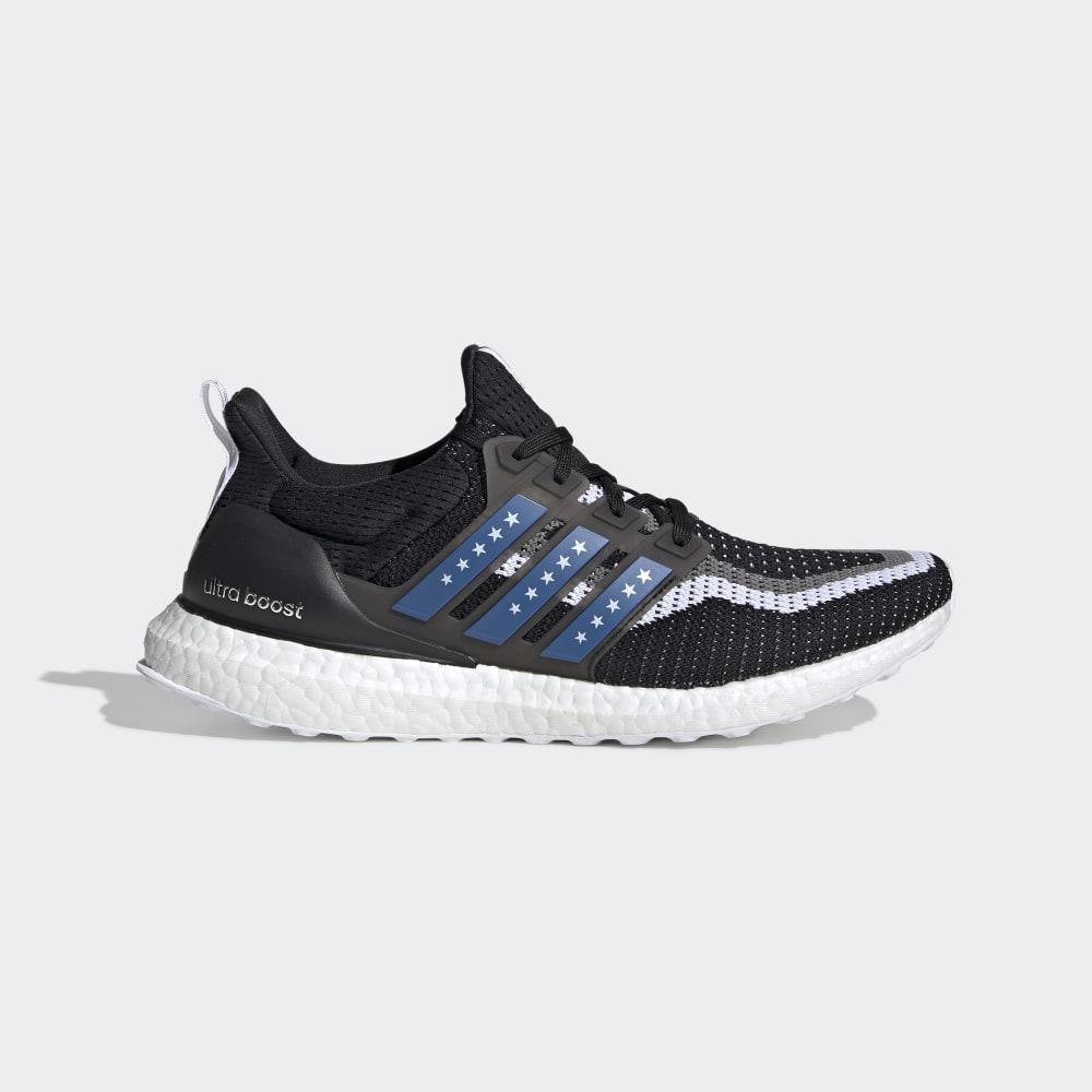 Adidas Men's Ultraboost City Running Shoes Black/Blue/Deep Red Ireland EG8100